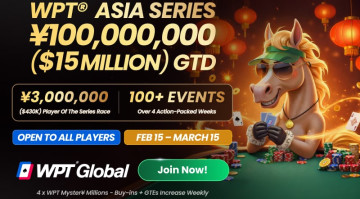 $15M GTD WPT Global Asia Series Takes Center Stage news image