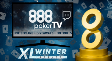 XL Winter Series do 888poker começa com US$ 2,5 milhões GTD Imagem de notícias 