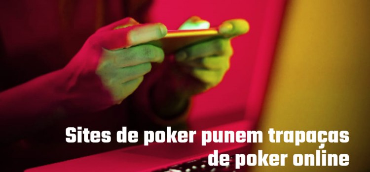 Sites de poker punem trapaças de poker online imagem