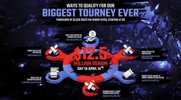 Bezprecedensowy turniej Venom z pulą 12,5 miliona dolarów na ACR Poker zdjęcie newsa