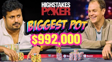 Batiendo récords: el bote del millón de dólares en High Stakes Poker imagen de noticias