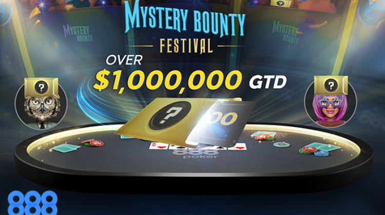 Представляем фестиваль Mystery Bounty на 888poker Изображение новости 