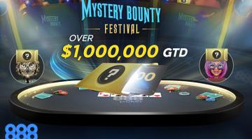 Przedstawiamy festiwal Mystery Bounty na 888poker zdjęcie newsa