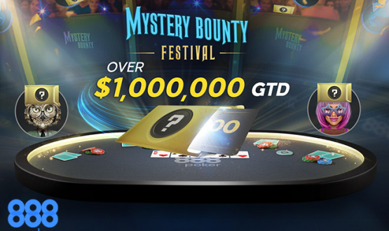 Apresentando o Festival Mystery Bounty do 888poker imagem