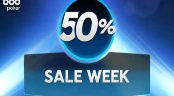 Semana de Promoções do 888poker: 50% de desconto nos buy-ins Imagem de notícias 