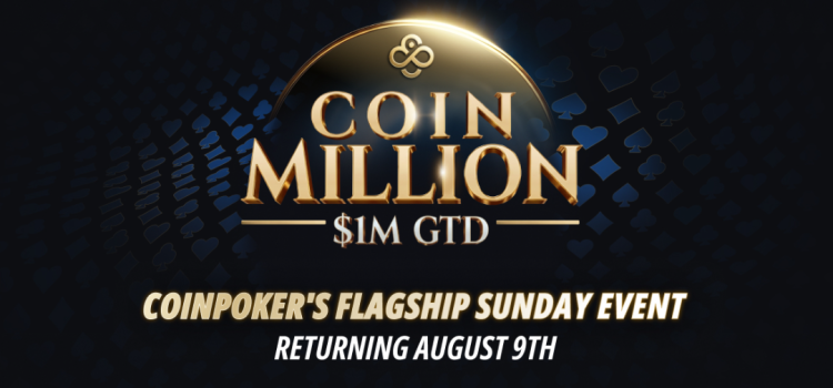 El CoinMillion se convierte en un evento mensual con 1 millón USD GTD Imagen