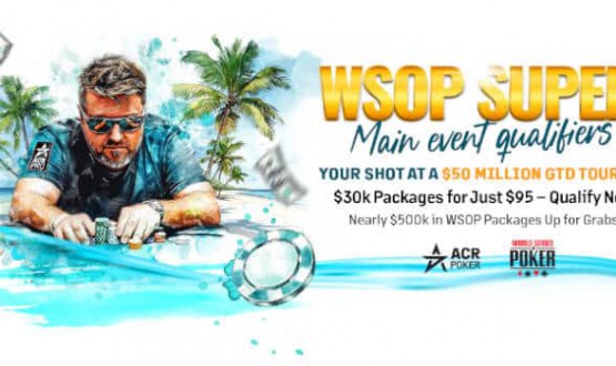 ACR Poker Offers 15 WSOP Paradise Package image