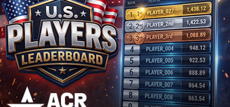 ACR Poker Launches USA Weekly Leaderboard image