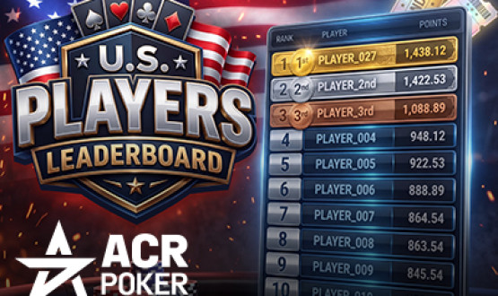 ACR Poker Launches USA Weekly Leaderboard image