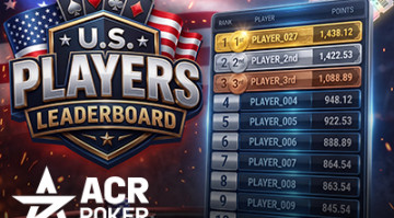 ACR Poker Launches USA Weekly Leaderboard news image