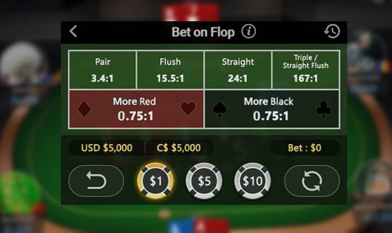 GGPoker Bet on Flop: new side game feature image