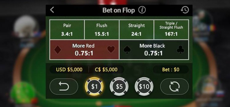 GGPoker Bet on Flop: new side game feature image