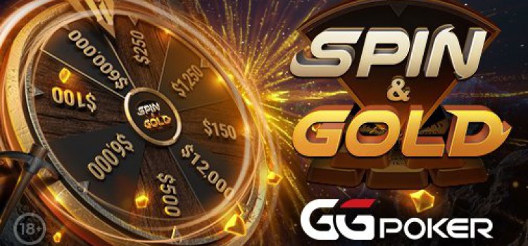 Zamień swoje T$ otrzymane za wejściówki WSOP za pomocą SPIN & GOLD na GGPOKER image