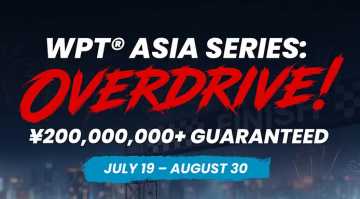 WPT Asia Series: Overdrive Imagem de notícias 
