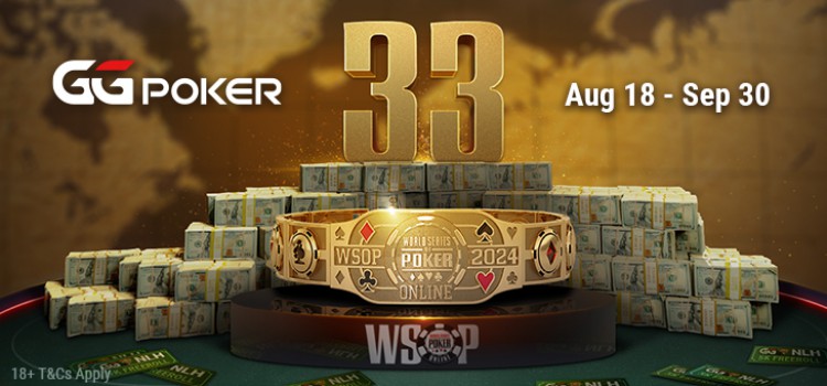 WSOP Online возвращается на GGPoker Изображение