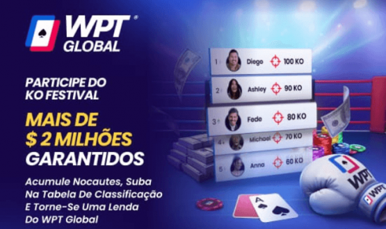 WPT Global lança série KO de mais de US$ 2 milhões imagem