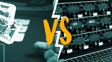 Choosing between live and online poker news image
