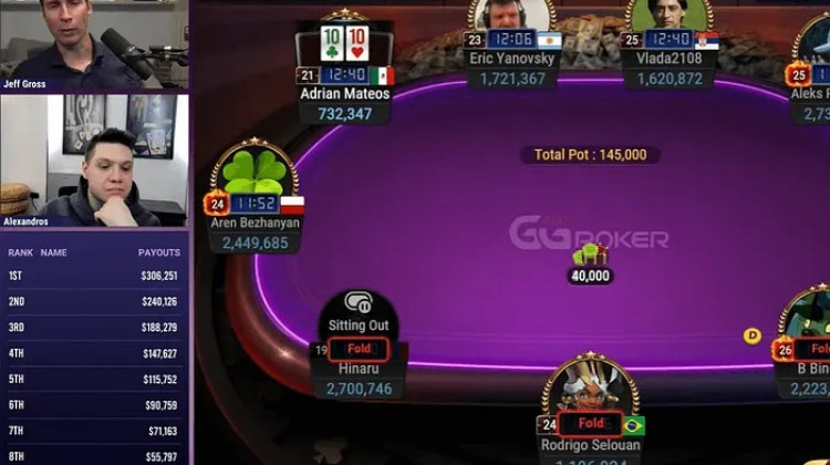 Líder em fichas do GGMillion$ banido Imagem de notícias 