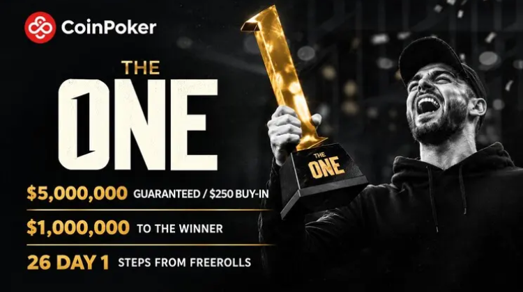 CoinPoker анонсирует турнир The One Изображение новости 