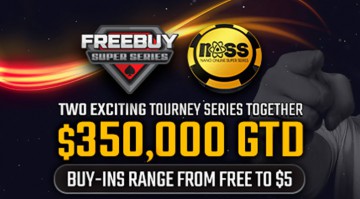 WPN FBSS + NOSS Series: $350k GTD, buy-ins from $0 to $5.5 news image