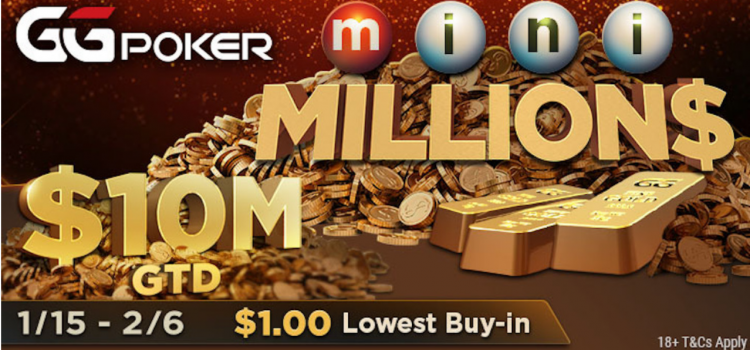 GGPoker kicks off its largest Mini Million$ Series image