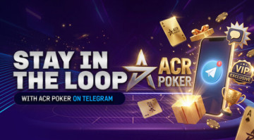 Telegram-канал ACR Poker: еженедельные награды Изображение новости 