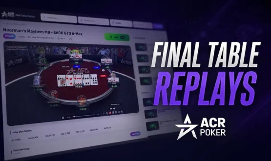 ACR Poker Launches Final Table Replays image
