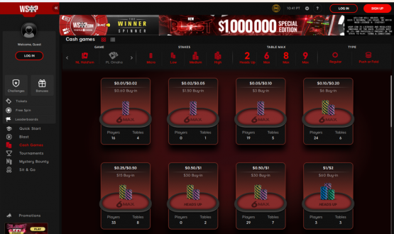 WSOP Online wprowadza podwyżki rake cap image