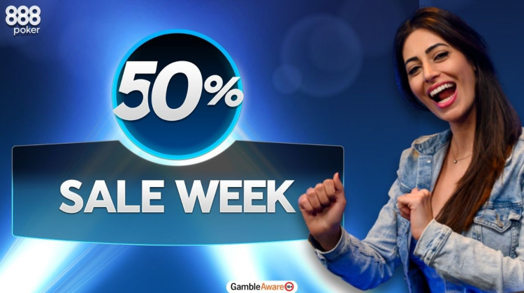 Неделя распродаж на 888poker возвращается! Неделя распродаж на 888poker возвращается! Изображение новости